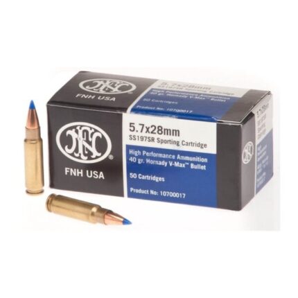 5.7x28mm ammo fn 40-Grain V-Max Cartridges
