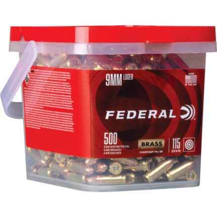 Federal Premium Champion 9mm 115-Grain Pistol